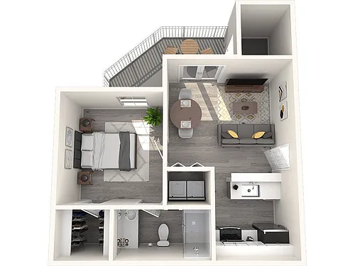 Floor plan A1 Deluxe