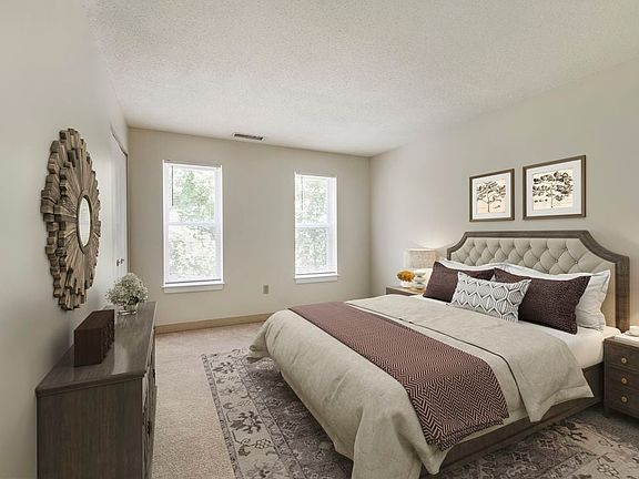 Renovated Package I bedroom with carpet