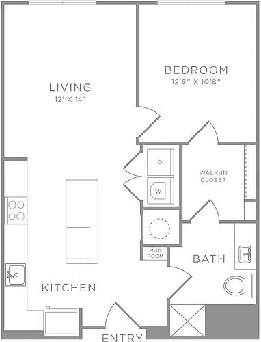 Floor plan A61