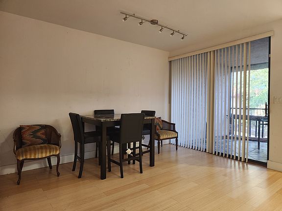 Spacious balcony