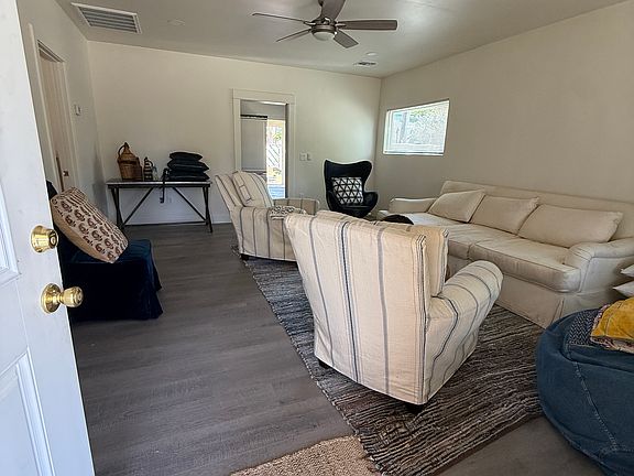 living room from front door