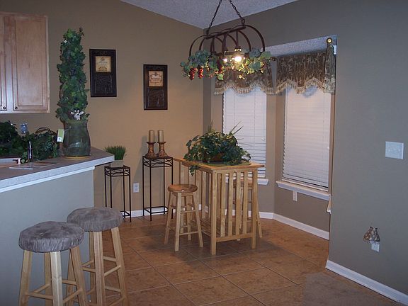 Large eat in kitchen area with Bay Window