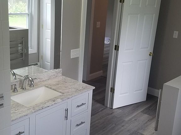 Bathroom view from shower
