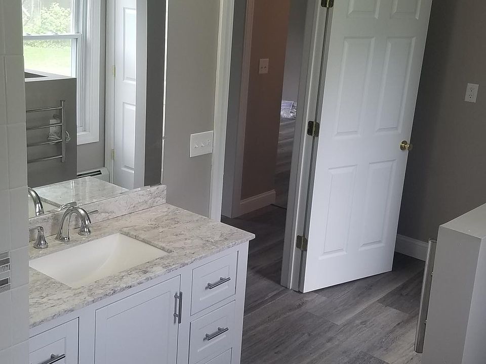 Bathroom view from shower