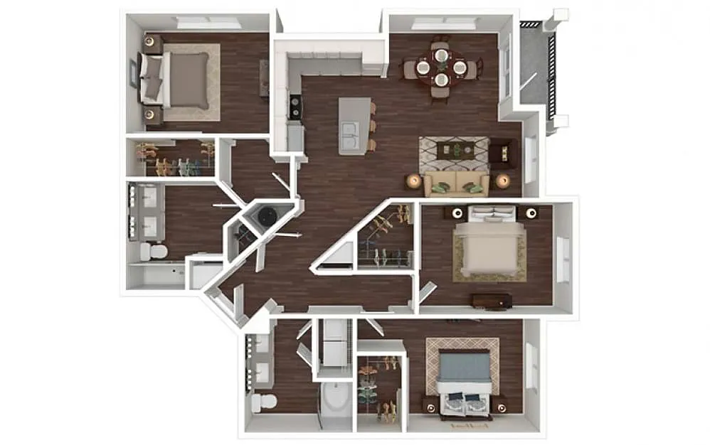 Floor plan Sand Dune North