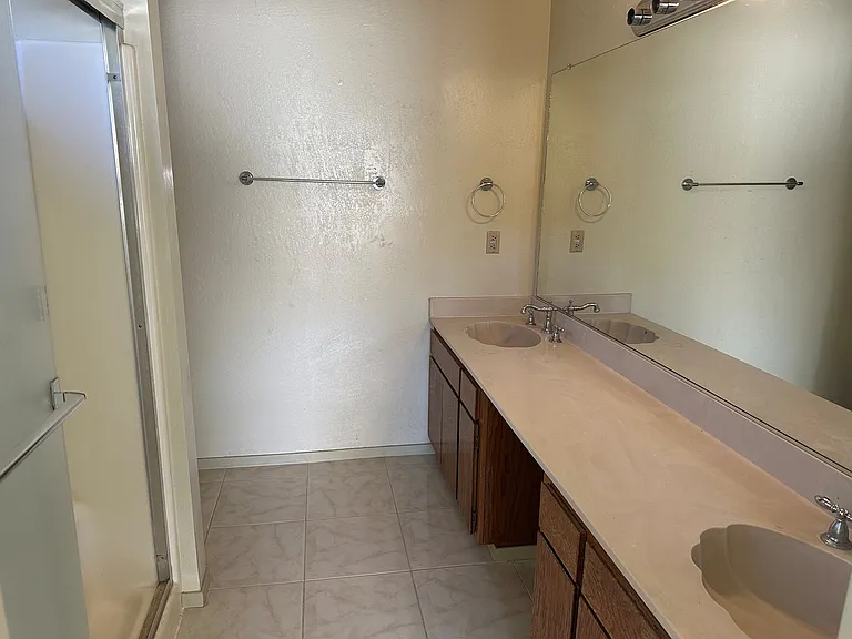 Master bath sink area