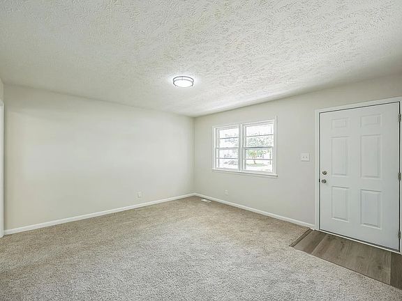 The living room from the hallway