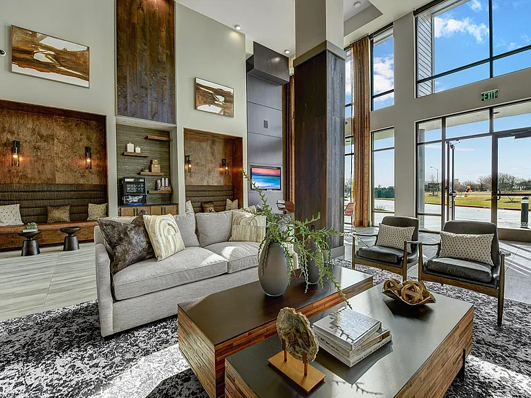 Our resident lounge features a complimentary coffee station.
