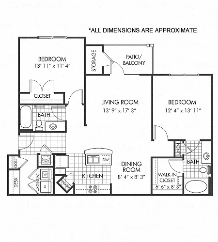 Floor plan B1 floor plan