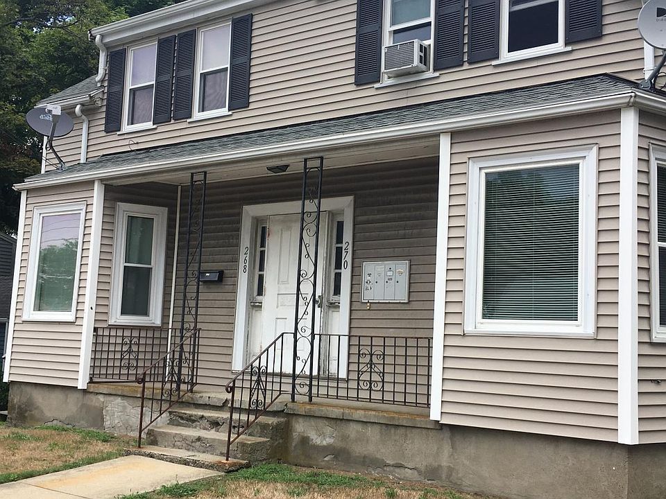 Outside front of house