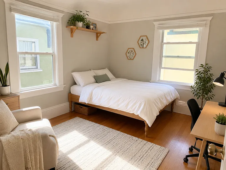 Room I (125 sf)
Upstairs mid south