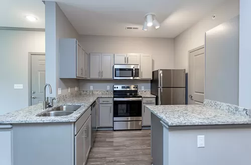 Renovated Kitchen - Turnberry Place Apartments