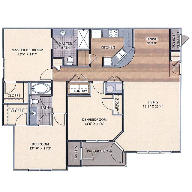 Floor plan Willow Tree