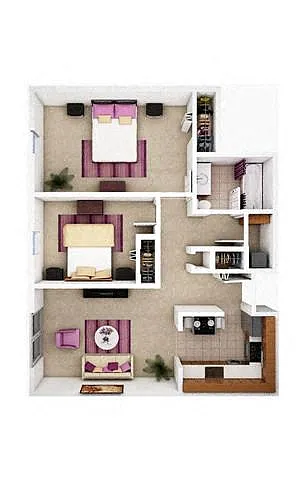 Floor plan 2x1 Chianti