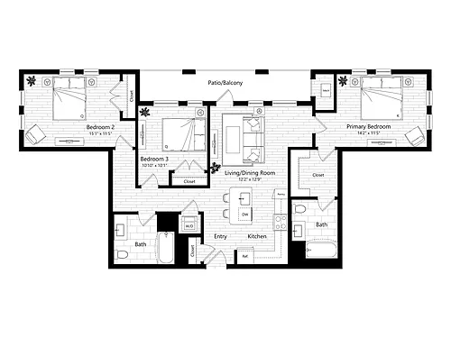 Floor plan C5