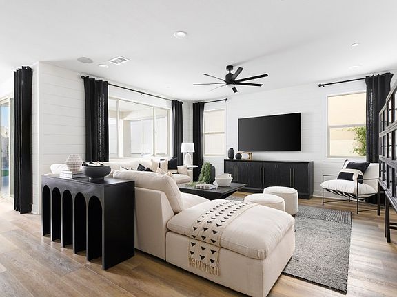 Gathering Room Model at Alberhill Ranch