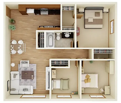 Floor plan Geneva