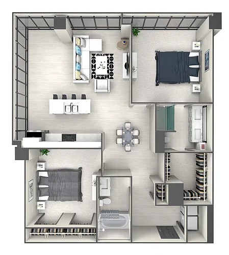 Floor plan B4
