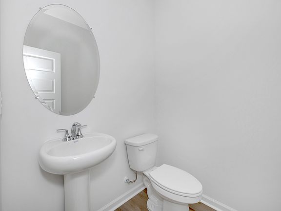 The Sherwood floorplan with the Chic White interior package modeled at Walkers Hill.