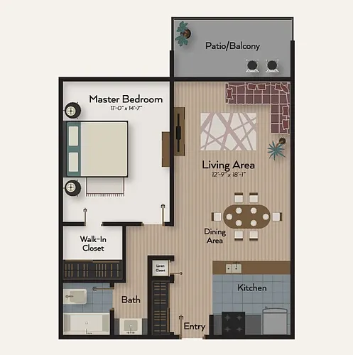 Floor plan A1