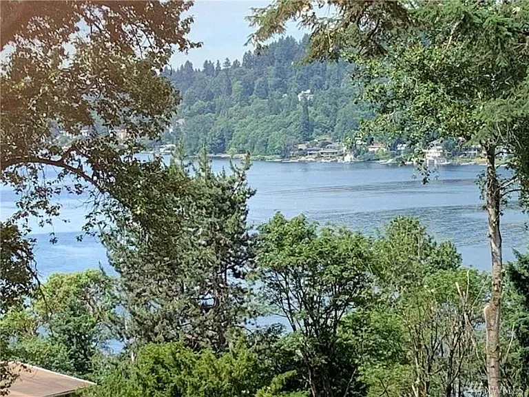 View of the Lake WA from the 2nd floor of the house