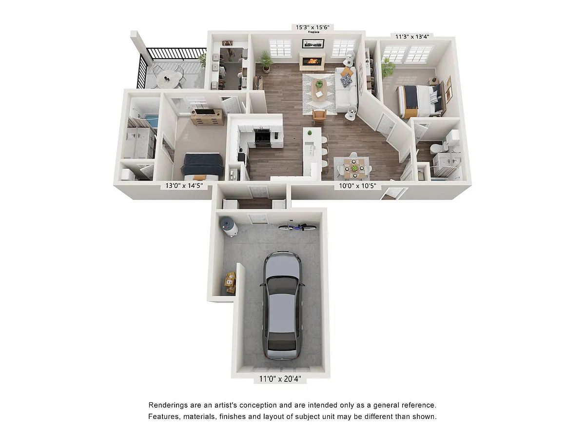 Floor plan B2A
