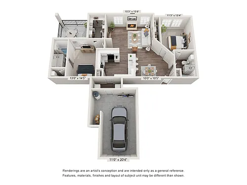 Floor plan B2A