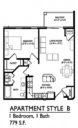 Floor plan B