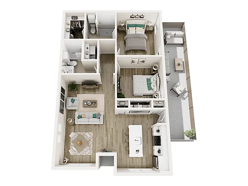 Floor plan B3D