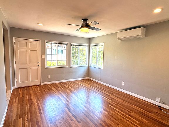 Living room from bedroom doorway.