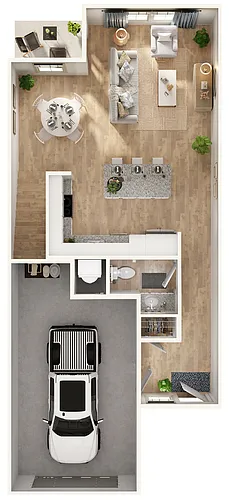 Floor plan The Provencal