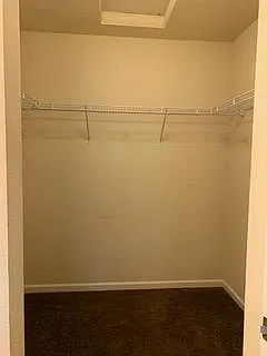 Master walk-in closet