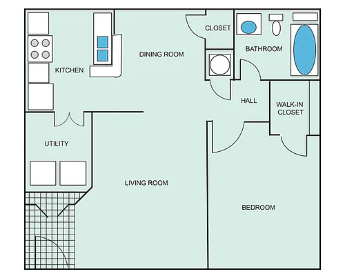 Floor plan A1R