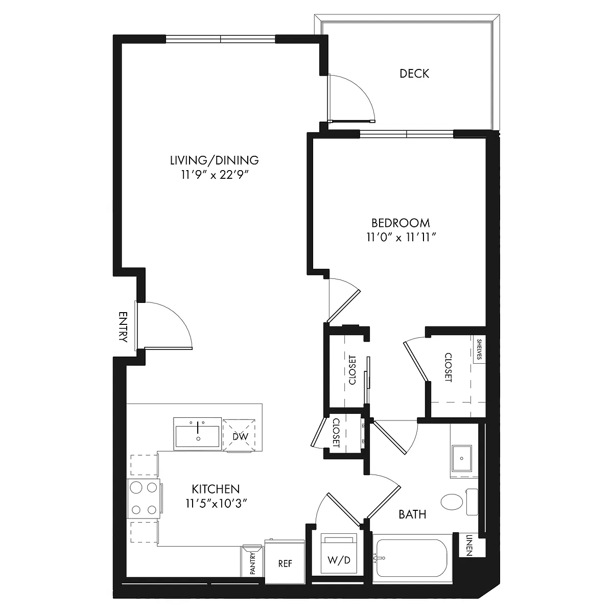 Floor plan A2b