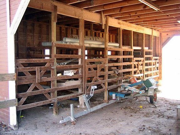 3 horse stalls