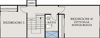 Second floor plan