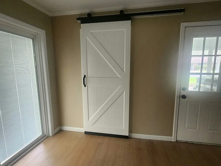 entry to storage/ laundry room