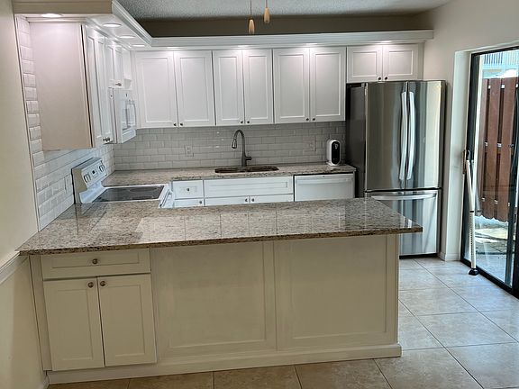 dining area and kitchen