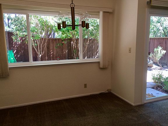 View of patio from dining area
