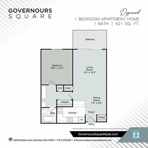 Floor plan Dogwood