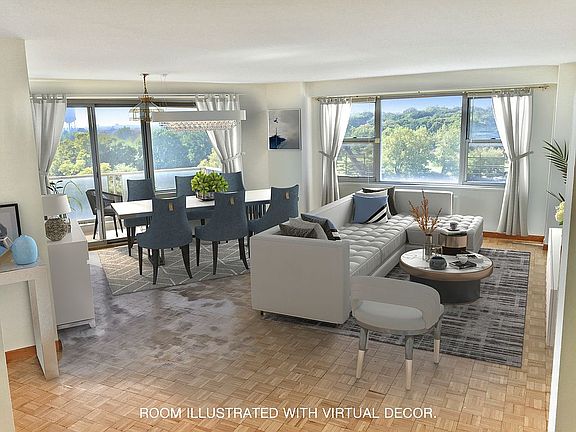 Living & dining area