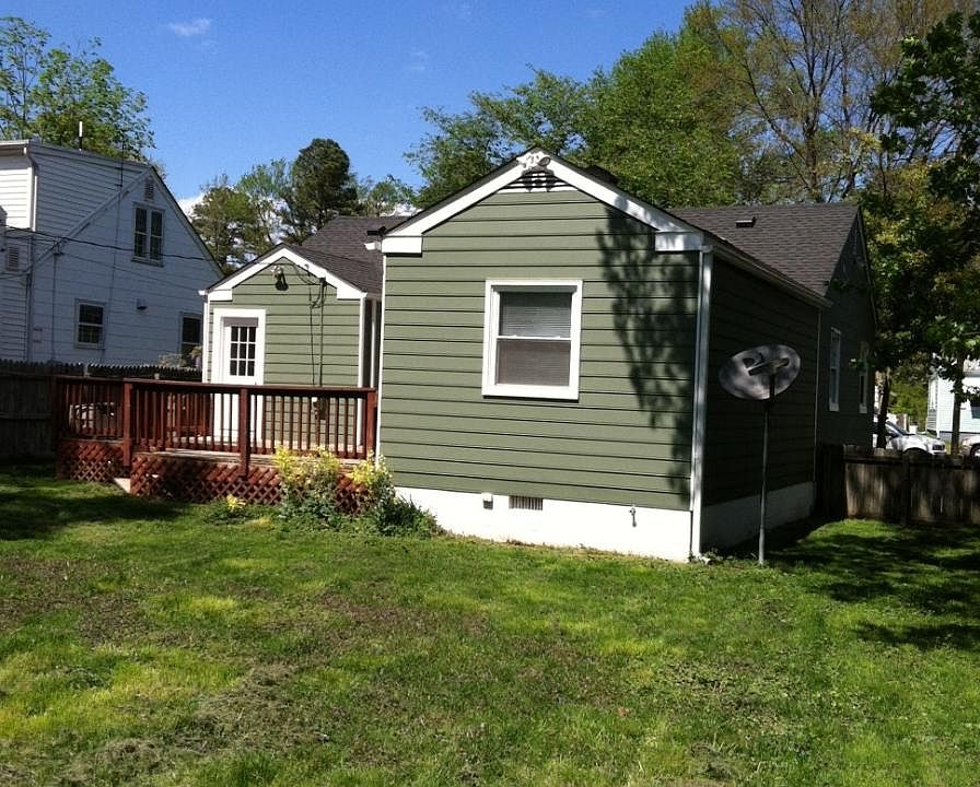 Back of house & deck