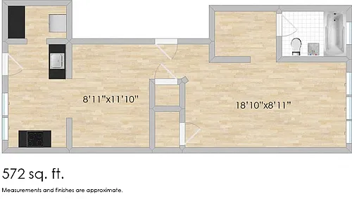Floor plan 640 Harrison