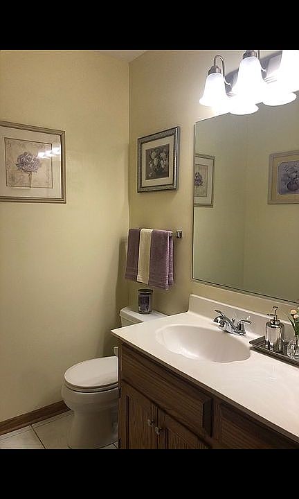 Family room powder room