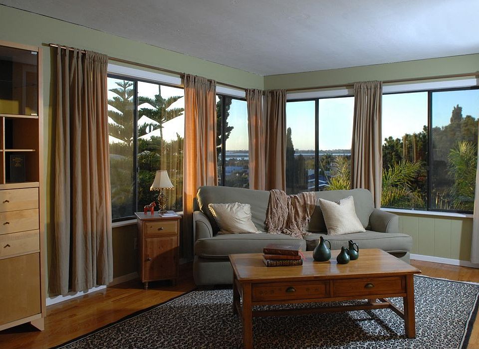 View of Bay and Evening Lights 