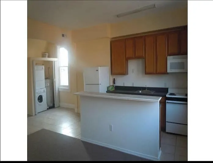 kitchen from living area