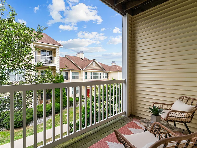 Large Patios and Balconies