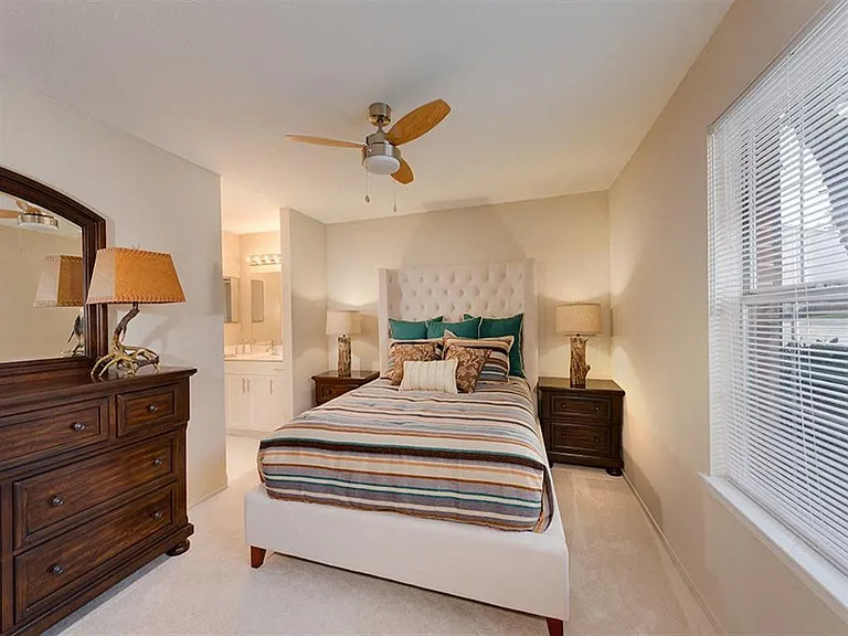 Ceiling Fans with Lighting in Master Bedrooms & Living Rooms
