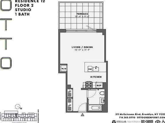 2nd image of 211 McGuinness Blvd APT 212