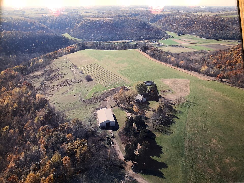 Bird's eye view of property